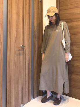 「マイカアンドディール」｜「アイテム（帽子）」を使った、mackoさん（レディース・160cm）の秋コーディネート