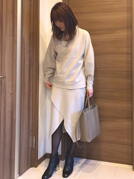 mackoさん（レディース・160cm）の冬コーディネート