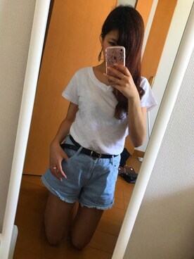 SAKIPONさん（レディース・161cm）の夏コーディネート