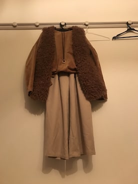 「chico_（チコ）のアイテム（ジャケット/アウター）」を使った、YUKIさん（レディース・158cm）の冬コーディネート