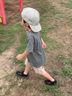 「キッスコーデ」｜「アイテム（帽子）」を使った、ike.さん（レディース・153cm）の秋コーディネート