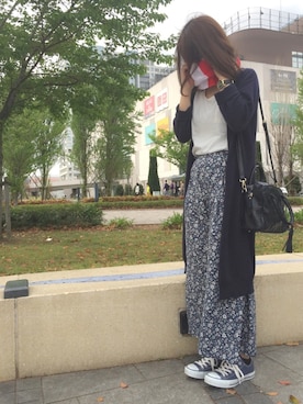 「スカンツ」｜ike.さん（レディース・153cm）の春コーディネート
