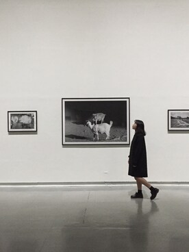 「art museum」｜MingRo🌸さん（レディース・155cm）の冬コーディネート