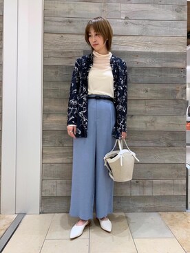 武藤 美緒さん（レディース・161cm）の春コーディネート