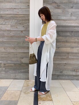 武藤 美緒さん（レディース・161cm）の夏コーディネート