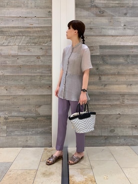 武藤 美緒さん（レディース・161cm）の夏コーディネート