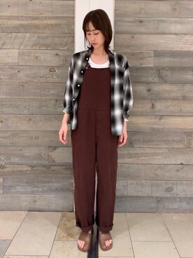 武藤 美緒さん（レディース・161cm）の夏コーディネート