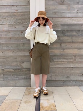 武藤 美緒さん(レディース・161cm)の秋コーディネート