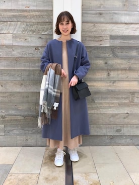 武藤 美緒さん（レディース・162cm）の秋コーディネート