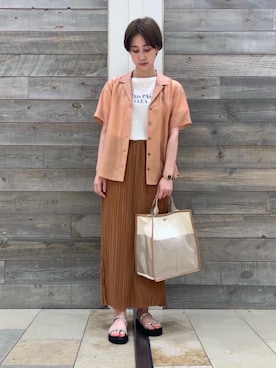 武藤 美緒さん（レディース・162cm）の夏コーディネート