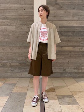 武藤 美緒さん(レディース・162cm)の夏コーディネート