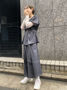 chiaさん（レディース・152cm）の春コーディネート