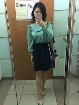 「Jack Willsのアイテム」を使った、tobbieさん（レディース・148cm）の冬コーディネート