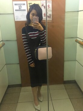 「Jack Willsのアイテム」を使った、tobbieさん（レディース・148cm）の冬コーディネート