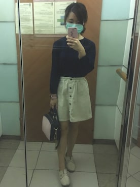 「Jack Willsのアイテム」を使った、tobbieさん（レディース・148cm）の春コーディネート