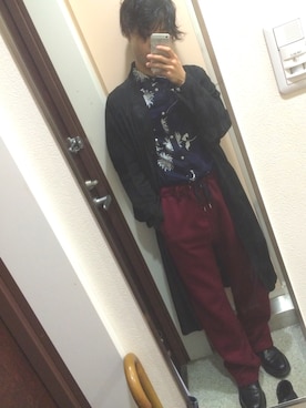 「PARADOX（パラドックス）のアイテム（その他アウター）」を使った、がっちさん（メンズ・163cm）の春コーディネート