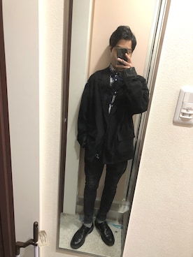 「PARADOX（パラドックス）のアイテム（ジャケット/アウター）」を使った、がっちさん（メンズ・163cm）の春コーディネート