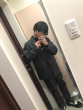 「PARADOX（パラドックス）のアイテム（アクセサリー）」を使った、がっちさん（メンズ・163cm）の冬コーディネート
