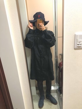 「PARADOX（パラドックス）のアイテム（ハット）」を使った、がっちさん（メンズ・163cm）の夏コーディネート