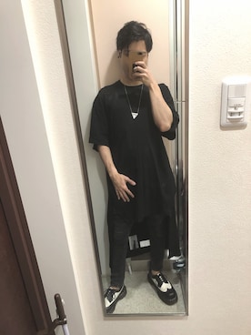 「PARADOX（パラドックス）のアイテム（アクセサリー）」を使った、がっちさん（メンズ・163cm）の夏コーディネート