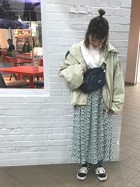 minakoさん（レディース・160cm）の春コーディネート