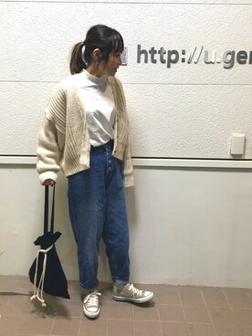 minakoさん（レディース・160cm）の秋コーディネート