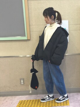 minakoさん（レディース・160cm）の冬コーディネート