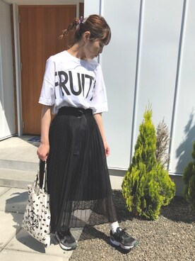 minakoさん（レディース・160cm）の夏コーディネート