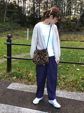 minakoさん（レディース・160cm）の秋コーディネート