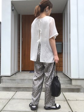 minakoさん（レディース・160cm）の夏コーディネート