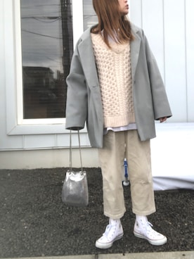 minakoさん（レディース・160cm）の秋コーディネート