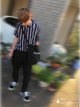 「古着好きフォローしてください！」｜YUYAさん（メンズ・167cm）の夏コーディネート