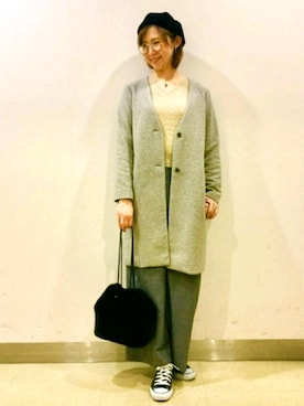 kiyokawa【ヨドバシ吉祥寺店】さん（レディース・170cm）の冬コーディネート