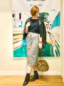 kiyokawa【ヨドバシ吉祥寺店】さん（レディース・170cm）の秋コーディネート