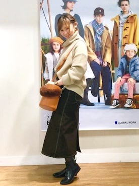 kiyokawa【ヨドバシ吉祥寺店】さん（レディース・170cm）の冬コーディネート