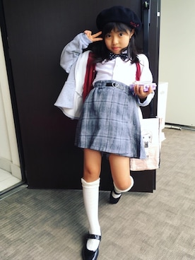 「西松屋コーデ」｜Kaoさん（キッズ・125cm）の冬コーディネート