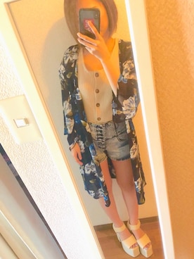 「oneway glamorous（ワンウェイグラマラス）のアイテム」を使った、REIKAさん（レディース・148cm）の春コーディネート