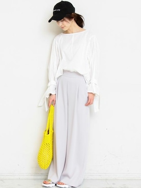 BEAUTY&YOUTH オフィススタッフ 02さん（レディース・163cm）の冬コーディネート