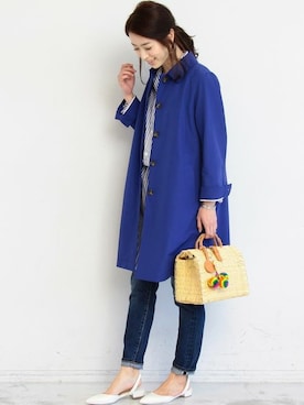 BEAUTY&YOUTH オフィススタッフ 02さん（レディース・163cm）の冬コーディネート