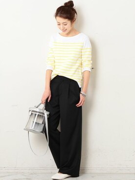 BEAUTY&YOUTH オフィススタッフ 02さん（レディース・163cm）の春コーディネート