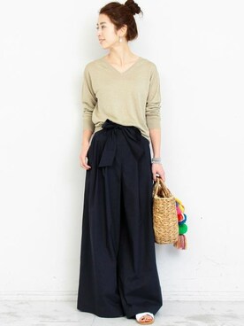 BEAUTY&YOUTH オフィススタッフ 02さん(レディース・163cm)の春コーディネート