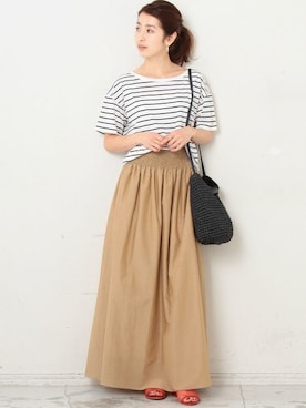 BEAUTY&YOUTH オフィススタッフ 02さん（レディース・163cm）の春コーディネート