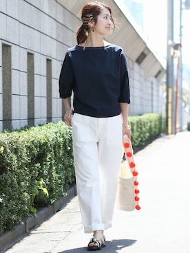 BEAUTY&YOUTH オフィススタッフ 02さん（レディース・163cm）の春コーディネート