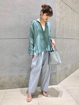 足立（adachi）さん（レディース・160cm）の春コーディネート