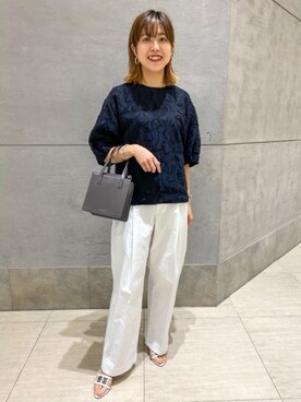 足立（adachi）さん（レディース・160cm）の春コーディネート