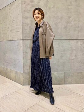 足立(adachi)さん(レディース・160cm)の夏コーディネート