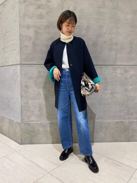 足立(adachi)さん(レディース・160cm)の秋コーディネート