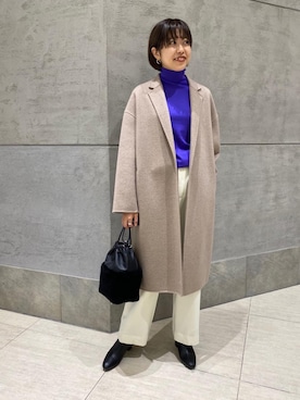 足立（adachi）さん（レディース・160cm）の秋コーディネート