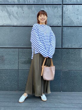 足立（adachi）さん（レディース・160cm）の冬コーディネート