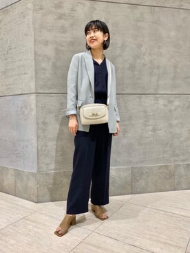 足立(adachi)さん(レディース・160cm)の春コーディネート